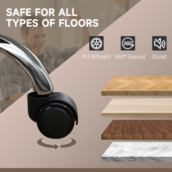 English Elm Vinsetto Executive Massage Office Chair With Heat, Adjustable Recline & Footrest For Ultimate Comfort W2225P229481-GIGA