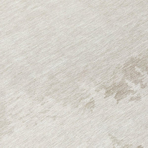 9x12 Ivory Beige Floral Polyester Area Rug Washable Stain Resistant Indoor Outdoor