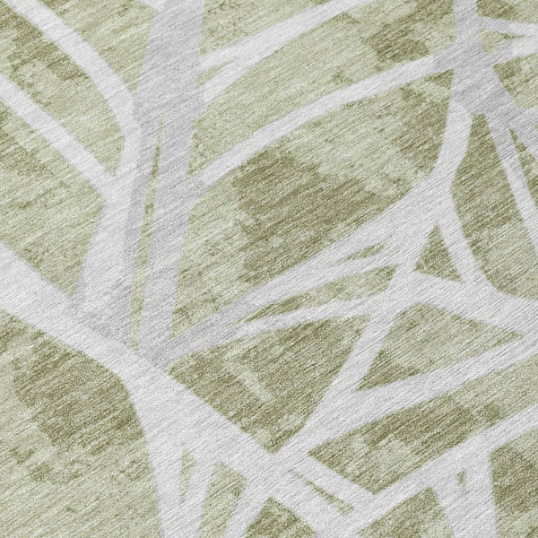 8x10 Floral Polyester Indoor Outdoor Rug Washable Stain Resistant Patio Accent