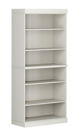 72 Inch Solid Wood Six Shelf Adjustable Bookcase for Home Office Library or Living Room