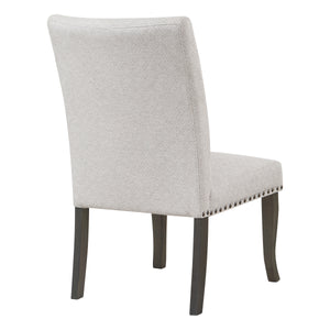 OSP Home Furnishings Hamilton Dining Chair  - Set of 2 Cement