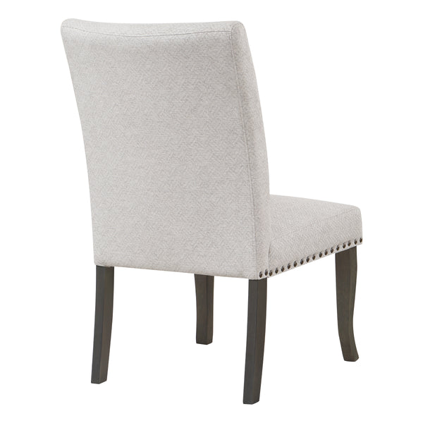OSP Home Furnishings Hamilton Dining Chair  - Set of 2 Cement
