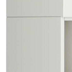 72 Inch Solid Wood Six Shelf Bookcase with Cabinet Doors for Living Room Storage
