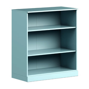 HomeRoots 36 Inch Solid Wood Adjustable Three Tier Bookcase for Home Office Library or Living Room 32 inches 745637