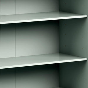 36 Inch Solid Wood Bookcase with Three Adjustable Shelves for Home Office or Library