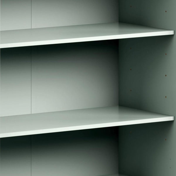 36 Inch Solid Wood Bookcase with Three Adjustable Shelves for Home Office or Library