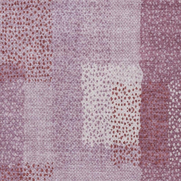 5 X 8 Blush Pink Abstract Polyester Area Rug Washable Stain Resistant Indoor Outdoor