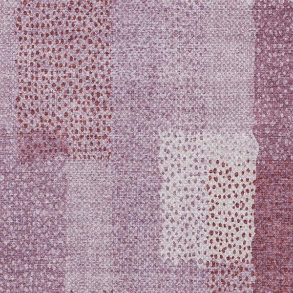 5 X 8 Blush Pink Abstract Polyester Area Rug Washable Stain Resistant Indoor Outdoor