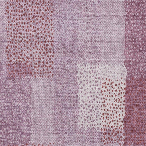 8 X 10 Blush Pink Abstract Polyester Area Rug Washable for Patio and Living Room