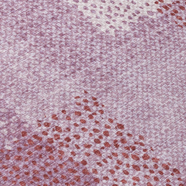8 X 10 Blush Pink Abstract Polyester Area Rug Washable for Patio and Living Room