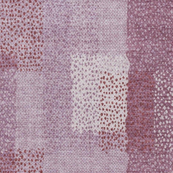 8 X 10 Blush Pink Abstract Polyester Area Rug Washable for Patio and Living Room