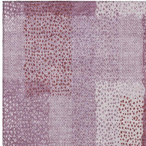 8 X 10 Blush Pink Abstract Polyester Area Rug Washable for Patio and Living Room