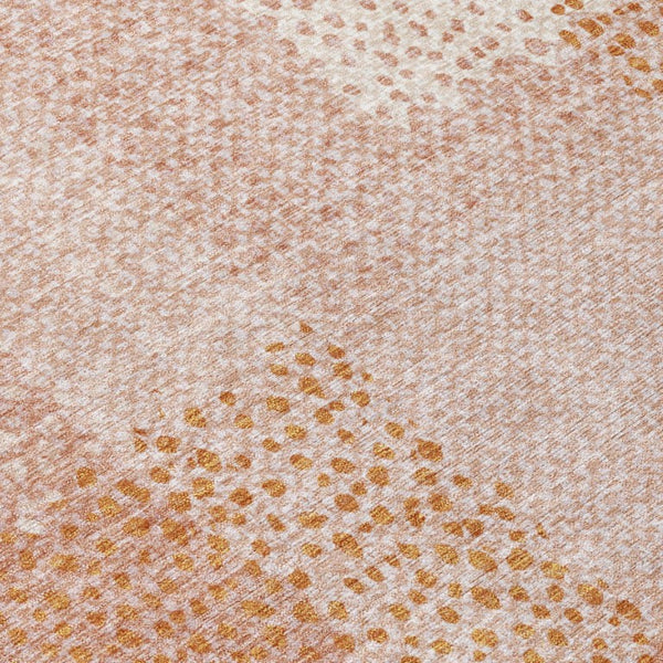 10 X 14 Abstract Coral Polyester Area Rug Washable Stain Resistant Indoor Outdoor