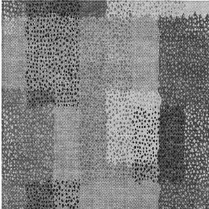10 Ft X 14 Ft Gray Graphite Abstract Polyester Rug Washable for Indoor Outdoor Use