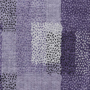 8 X 10 Abstract Purple Washable Polyester Area Rug for Indoor Outdoor Living
