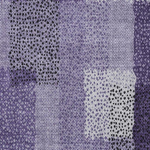9 X 12 Abstract Purple Polyester Area Rug Washable for Indoor Outdoor Spaces