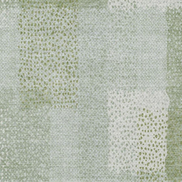 9 X 12 Sage Green Abstract Polyester Area Rug Washable Indoor Outdoor All Season