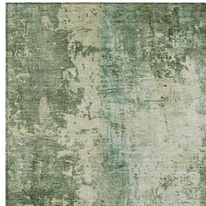 8 X 10 Abstract Washable Polyester Area Rug for Indoor Outdoor Living Spaces