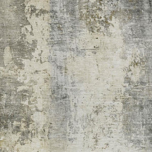 8 X 10 Pewter Gray Abstract Polyester Area Rug Stain Resistant Indoor Outdoor