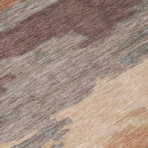 5x8 Abstract Geometric Polyester Area Rug Washable Stain Resistant Indoor Outdoor Patio