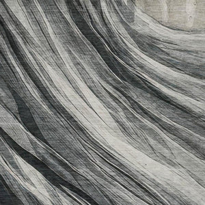 5x8 Abstract Washable Polyester Area Rug for Indoor Outdoor Patio and Living Spaces