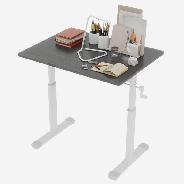 English Elm Adjustable Study Desk For All Ages – Ergonomic Height-Adjustable, Compact Design For Home & Office W1935P338357
