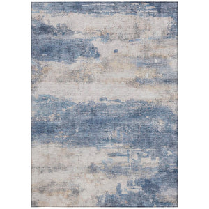 9 X 12 Abstract Polyester Area Rug Stain Resistant Indoor Outdoor Living Patio