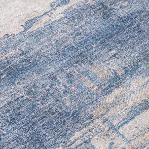 9 X 12 Abstract Polyester Area Rug Stain Resistant Indoor Outdoor Living Patio
