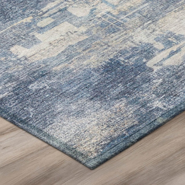 9 X 12 Abstract Polyester Area Rug Stain Resistant Indoor Outdoor Living Patio