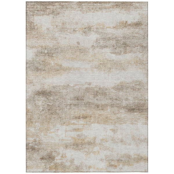 HomeRoots 8 X 10 Abstract Polyester Area Rug Stain Resistant for Indoor Outdoor Spaces 746023