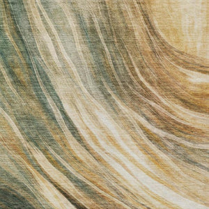 8 Ft X 10 Ft Abstract Polyester Area Rug Stain Resistant Indoor Outdoor Living