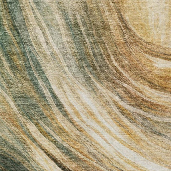 8 Ft X 10 Ft Abstract Polyester Area Rug Stain Resistant Indoor Outdoor Living