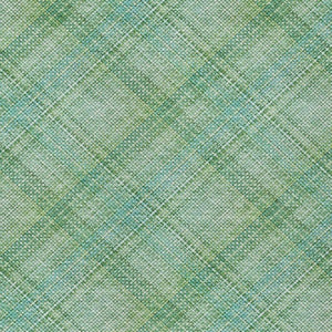 9x12 Aqua Teal Plaid Polyester Area Rug Washable for Patio Porch or Living Room