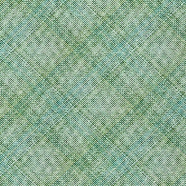 9x12 Aqua Teal Plaid Polyester Area Rug Washable for Patio Porch or Living Room