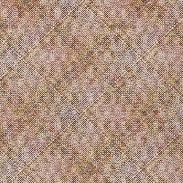 5 X 8 Copper Orange Plaid Polyester Area Rug Washable Stain Resistant Indoor Outdoor