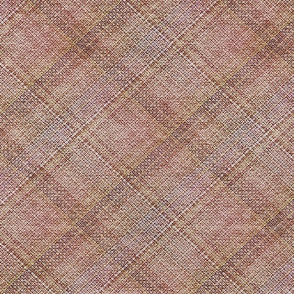10 X 14 Pink Beige Plaid Polyester Area Rug Washable Stain Resistant Indoor Outdoor