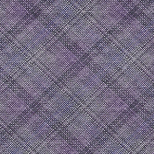 5x8 Plum Purple Plaid Polyester Area Rug Stain Resistant Indoor Outdoor Use