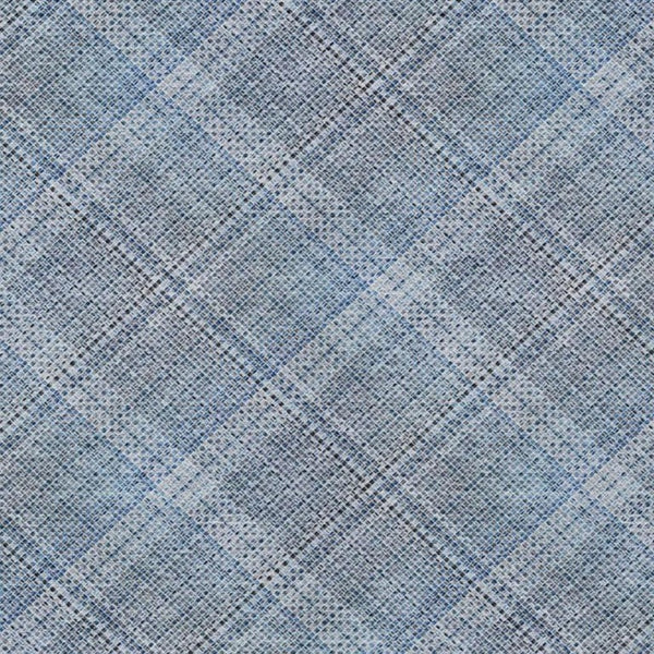 9x12 Plaid Polyester Area Rug Washable Indoor Outdoor for Patio and Living Room