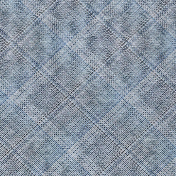 9x12 Plaid Polyester Area Rug Washable Indoor Outdoor for Patio and Living Room