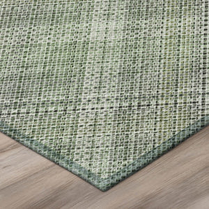 8 Ft X 10 Ft Plaid Polyester Area Rug Washable Stain Resistant Indoor Outdoor Patio