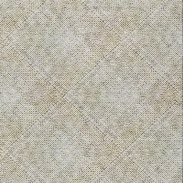 10 X 14 Plaid Polyester Indoor Outdoor Rug Washable Stain Resistant Patio Porch