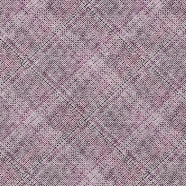 5 X 8 Pink Blush Plaid Polyester Area Rug Washable Stain Resistant Indoor Outdoor