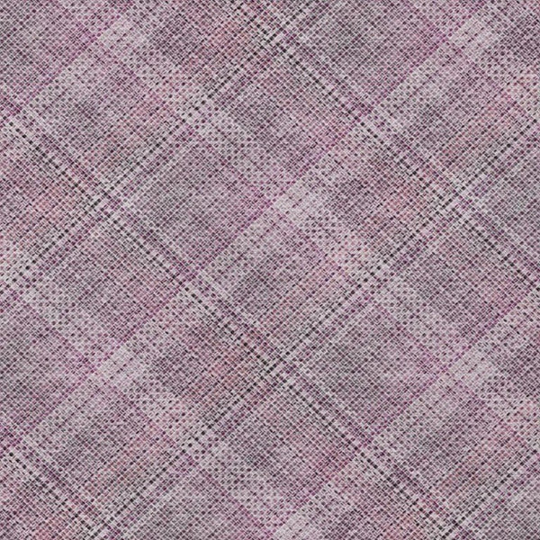 5 X 8 Pink Blush Plaid Polyester Area Rug Washable Stain Resistant Indoor Outdoor