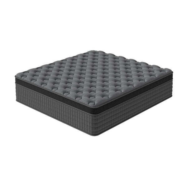HomeRoots 14 Inch Full Hybrid Mattress with Dual Lumbar Zones and Premium Memory Foam Comfort 746670