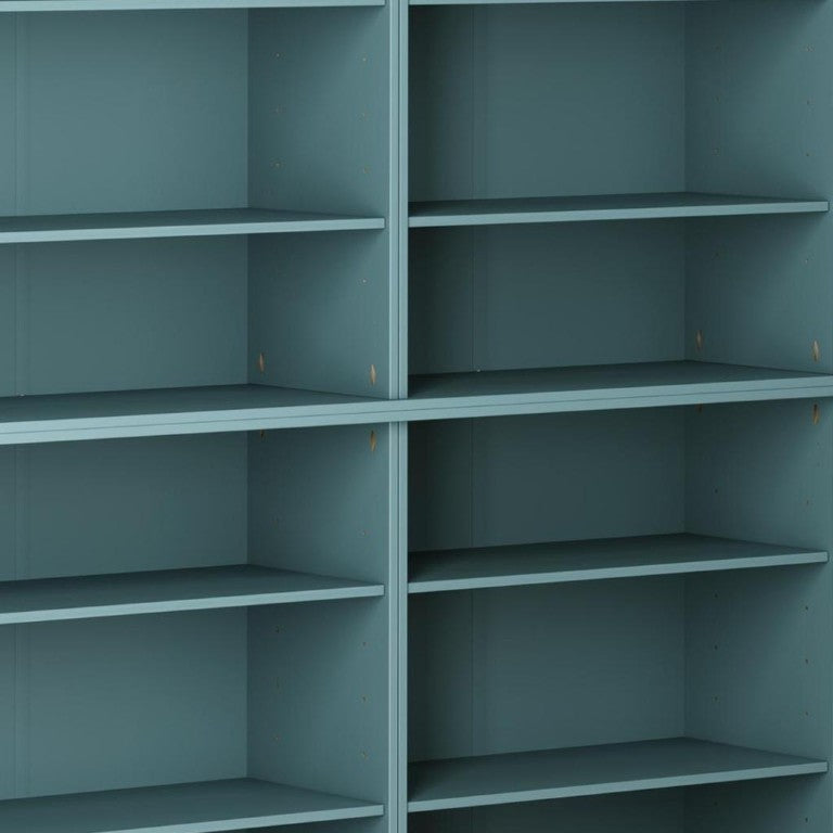 72 Inch Solid Wood Twelve Shelf Adjustable Bookcase for Home Library or Office