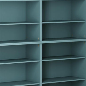 72 Inch Solid Wood Twelve Shelf Adjustable Bookcase for Home Library or Office