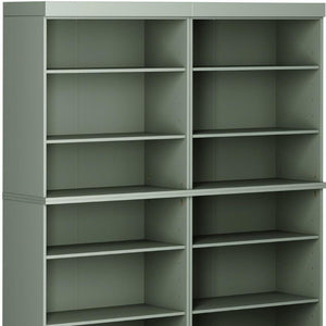 72 Inch Solid Wood Adjustable Twelve Shelf Tall Bookcase for Home Library or Office Storage