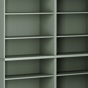72 Inch Solid Wood Adjustable Twelve Shelf Tall Bookcase for Home Library or Office Storage