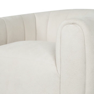 English Elm Swivel Barrel Club Chair in Plush Velvet with 360 Degree Base for Living Rooms 74674.00CRM