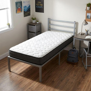 7 Inch Twin Xl Plush Foam Mattress Supportive Comfort for Dorm or Guest Bedroom